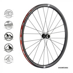 Bánh xe vành carbon Vision SC30, Tubeless Wheels