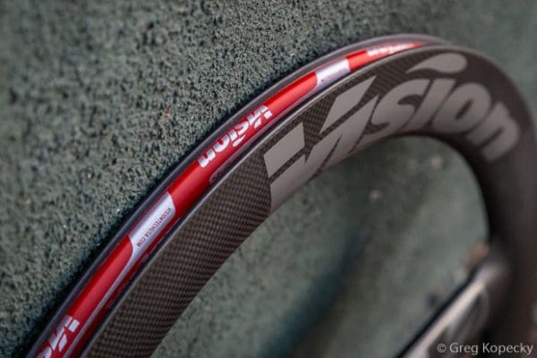 (1 Cặp) Bánh 3 đao Vision Metron 3 Spokes Disc Brake - Clincher/TLR - Ảnh 10