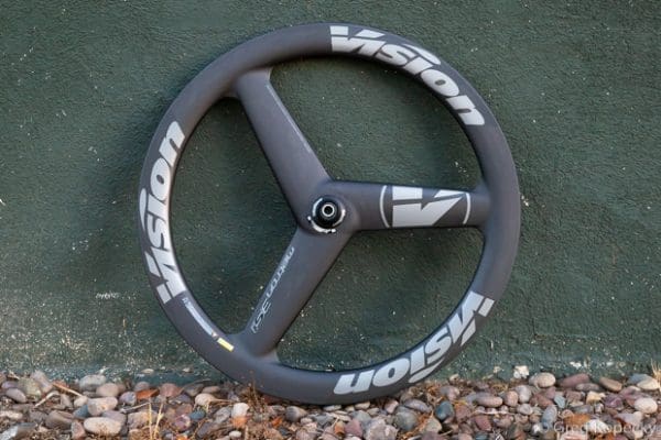 (1 Cặp) Bánh 3 đao Vision Metron 3 Spokes Disc Brake - Clincher/TLR - Ảnh 2
