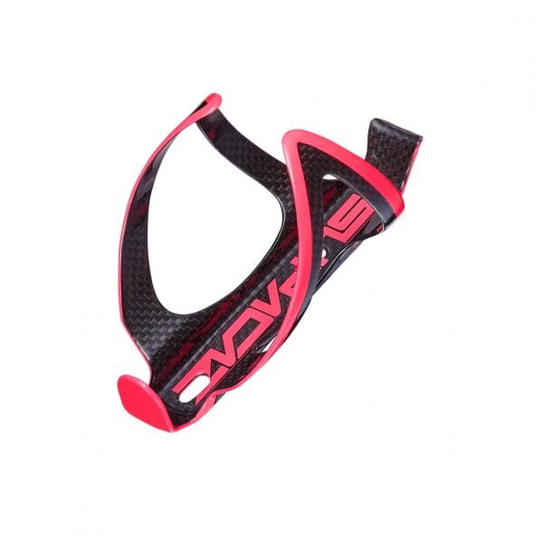 Gọng Bình Nước Carbon 3k Supacaz Fly Cage Carbon Đen/Hồng Neon - Ảnh 2